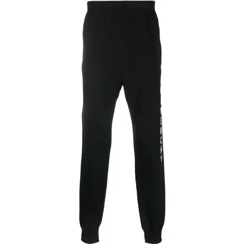 Wool Knit Jogging Pants with Logo Detail , male, Sizes: M, L, XL, S - Givenchy - Modalova
