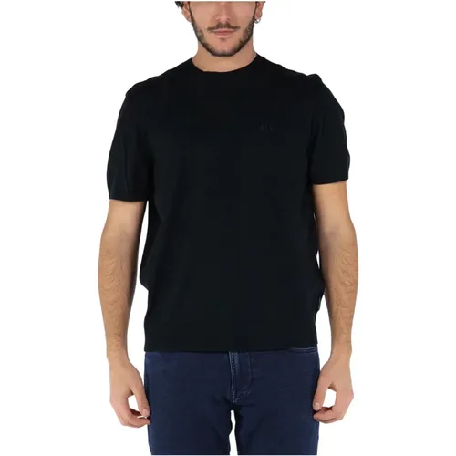 T-Shirts , Herren, Größe: L - Armani Exchange - Modalova