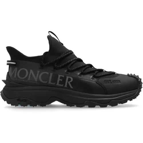 Schwarze Sneakers für Männer , Herren, Größe: 43 EU - Moncler - Modalova