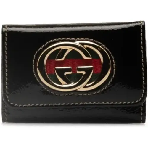 Pre-owned Leather wallets , female, Sizes: ONE SIZE - Gucci Vintage - Modalova