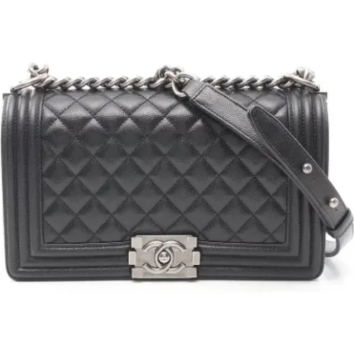 Pre-owned Leather chanel-bags , female, Sizes: ONE SIZE - Chanel Vintage - Modalova