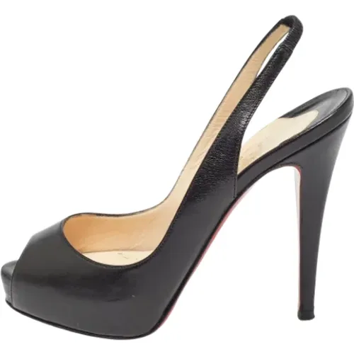 Pre-owned Leather heels , female, Sizes: 2 UK - Christian Louboutin Pre-owned - Modalova