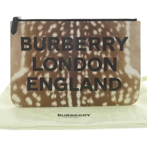 Pre-owned Fabric clutches , female, Sizes: ONE SIZE - Burberry Vintage - Modalova