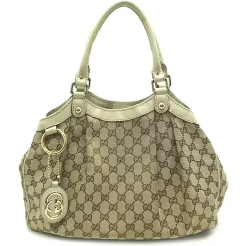 Pre-owned Canvas totes , female, Sizes: ONE SIZE - Gucci Vintage - Modalova