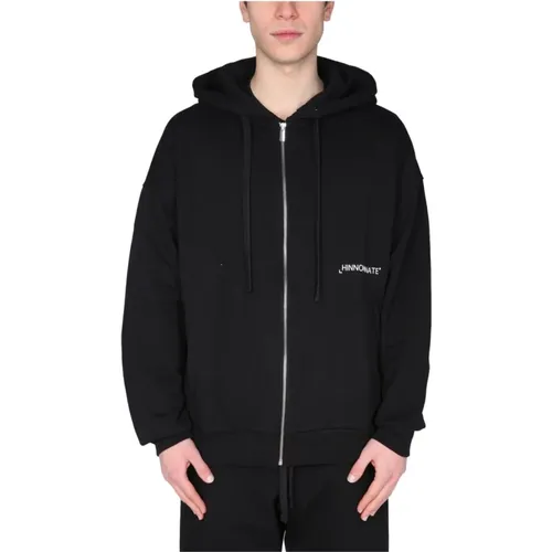 Zip-Up Hooded Sweatshirt , male, Sizes: XS - Hinnominate - Modalova