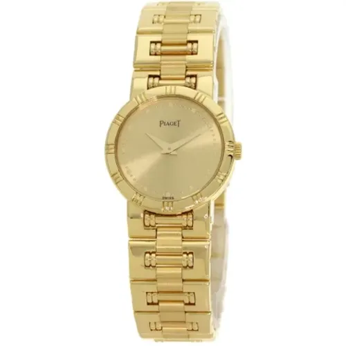 Pre-owned Gold watches , female, Sizes: ONE SIZE - Piaget Pre-owned - Modalova