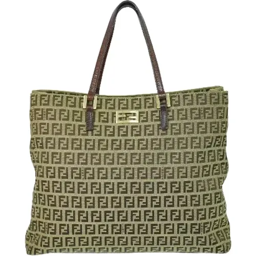 Pre-owned Canvas fendi-bags , female, Sizes: ONE SIZE - Fendi Vintage - Modalova