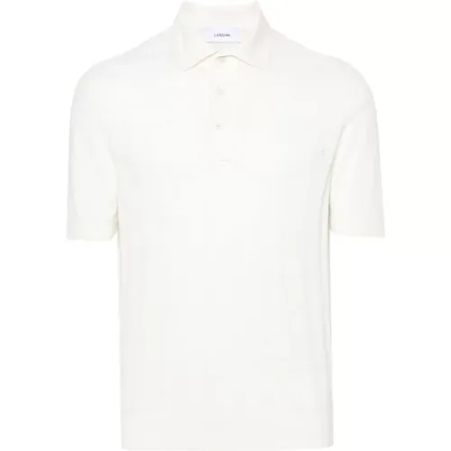 Weiße T-Shirts & Polos Ss24 , Herren, Größe: M - Lardini - Modalova