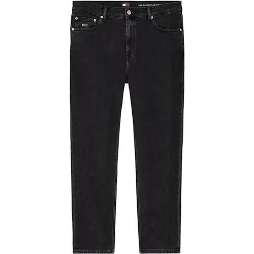 Klassische schwarze Jeans , Herren, Größe: W31 - Tommy Jeans - Modalova