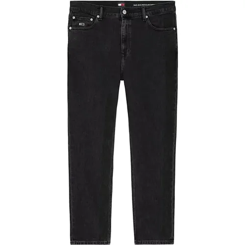 Klassische schwarze Jeans , Herren, Größe: W32 - Tommy Jeans - Modalova