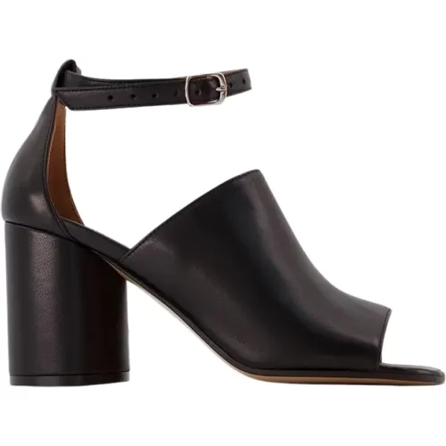 Hannah Sandals - Leather - High Heel , female, Sizes: 5 1/2 UK, 5 UK, 3 UK - Maison Margiela - Modalova