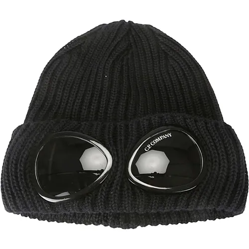 Merino Wool Goggle Beanie Hat , Herren, Größe: ONE Size - C.P. Company - Modalova