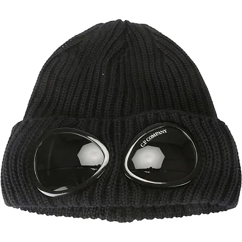 Merino Wool Goggle Beanie Hat - C.P. Company - Modalova
