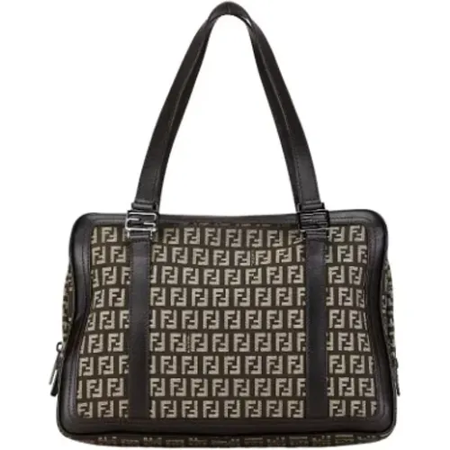 Pre-owned Canvas fendi-bags , female, Sizes: ONE SIZE - Fendi Vintage - Modalova