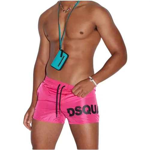 Men`s Casual Shorts - Sizes: 42 , male, Sizes: 2XS - Dsquared2 - Modalova