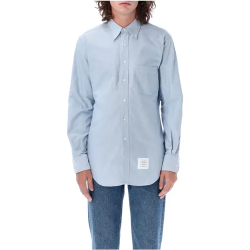 Men's Clothing Shirts Light Aw23 , male, Sizes: M - Thom Browne - Modalova