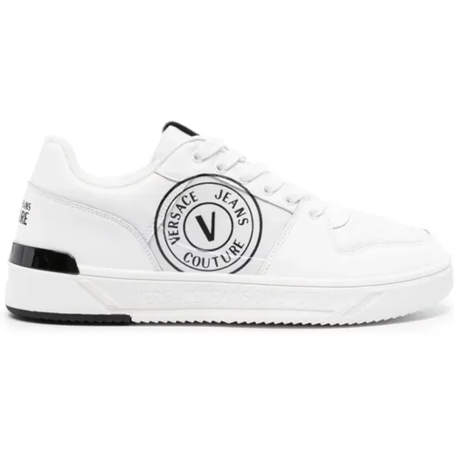 Mens Shoes Sneakers Ss24 , male, Sizes: 10 UK - Versace Jeans Couture - Modalova