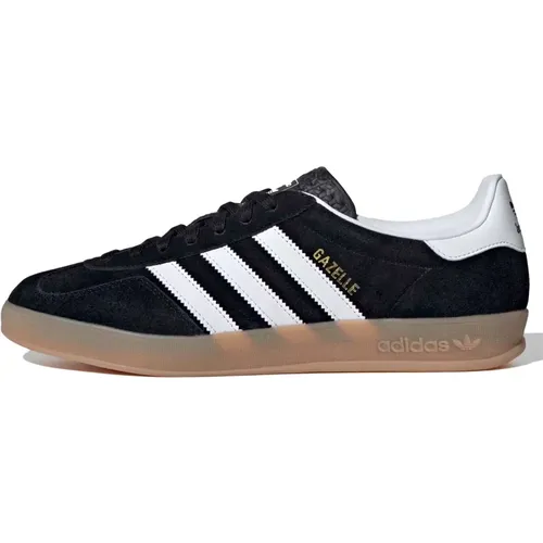 Schwarzer Wildleder-Sneaker mit Gummisohle , Herren, Größe: 42 1/2 EU - adidas Originals - Modalova