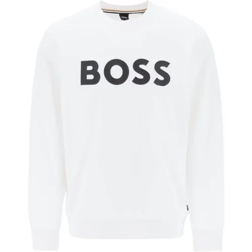 Rundhalsausschnitt Sweatshirt , Herren, Größe: XL - Hugo Boss - Modalova
