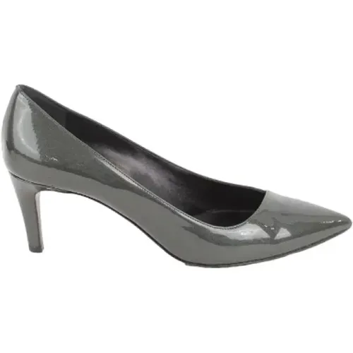 Pre-owned Leather heels , female, Sizes: 4 UK - Armani Pre-owned - Modalova