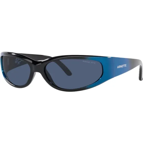 Schwarz Blau Catfish Sonnenbrille , Herren, Größe: ONE Size - Arnette - Modalova