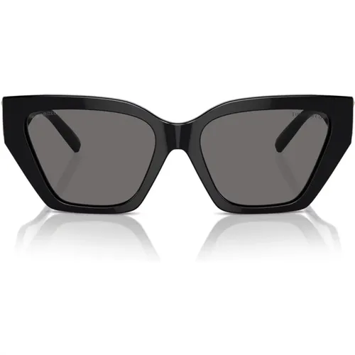Polarized Cat-Eye Sunglasses Tf4218 800181 , female, Sizes: 55 MM - Tiffany - Modalova