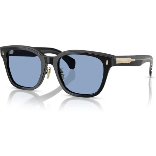 Light Blue Sunglasses Me6002D , unisex, Sizes: 54 MM - Moncler - Modalova