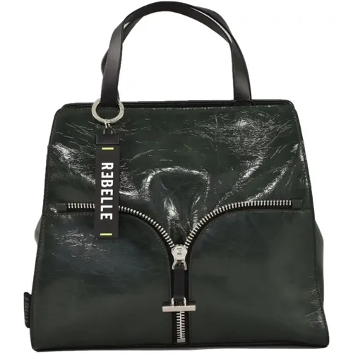 Leder Schultertasche Rebelle - Rebelle - Modalova