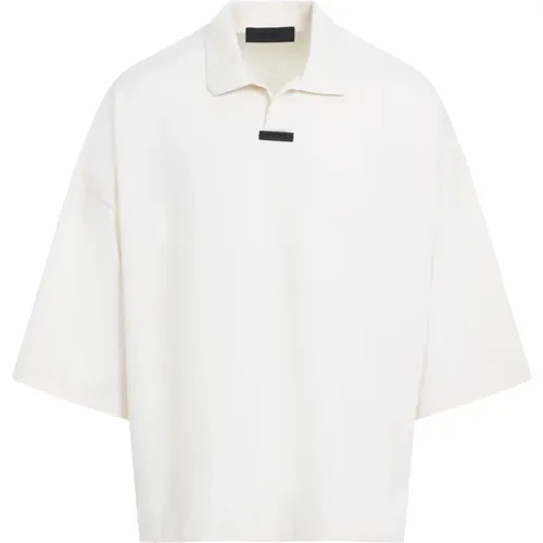 Shell Piquet Polo Shirt , Herren, Größe: S - Fear Of God - Modalova