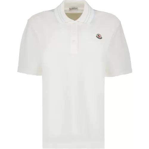 Classic Box Fit Polo Shirt , male, Sizes: S, M - Moncler - Modalova