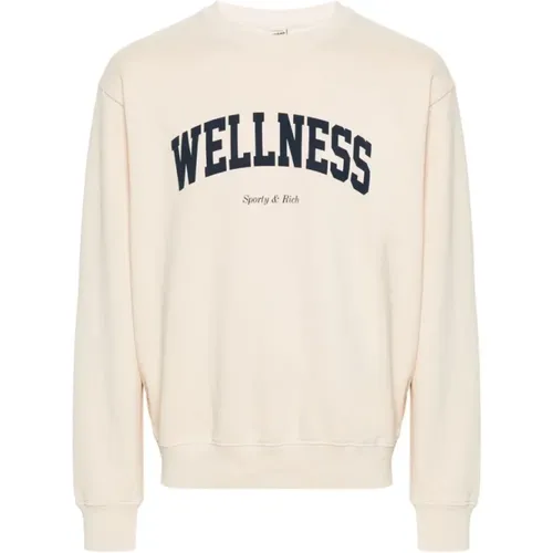 Sweatshirts , male, Sizes: L - Sporty & Rich - Modalova