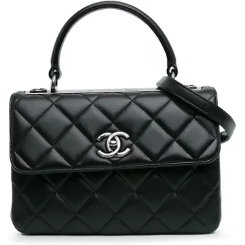 Pre-owned Leather chanel-bags , female, Sizes: ONE SIZE - Chanel Vintage - Modalova