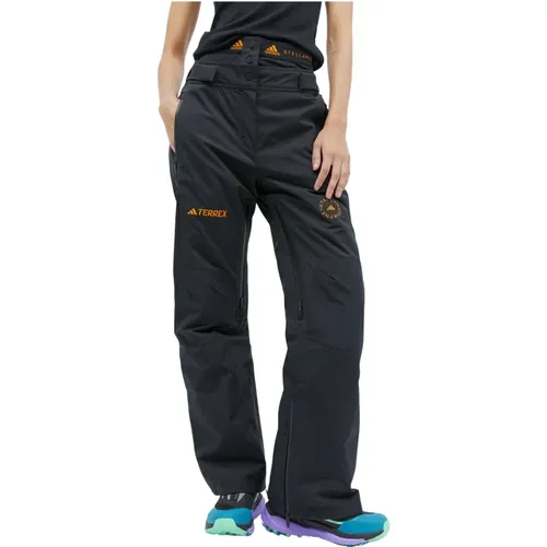 Isolierte Hose mit Logo-Motiven , Damen, Größe: L - adidas by stella mccartney - Modalova