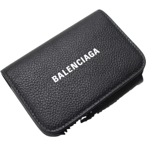 Pre-owned Leather wallets , unisex, Sizes: ONE SIZE - Balenciaga Vintage - Modalova