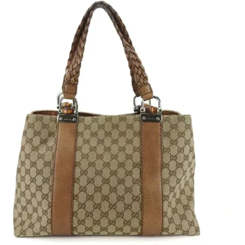 Pre-owned Canvas totes , female, Sizes: ONE SIZE - Gucci Vintage - Modalova