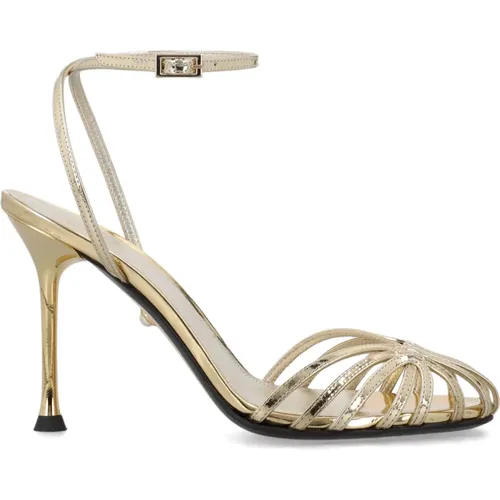 Desert Gold Closed Toe Sandals , female, Sizes: 3 UK - Alevi Milano - Modalova