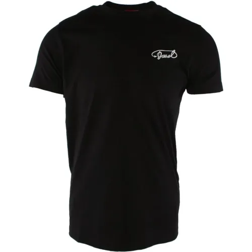 Classic Cotton Tee with Logo , male, Sizes: L, M - Diesel - Modalova