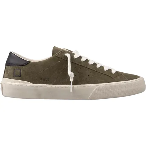 Suede Low Top Trainers , male, Sizes: 10 UK, 8 UK, 11 UK, 12 UK, 6 UK, 7 UK - D.a.t.e. - Modalova