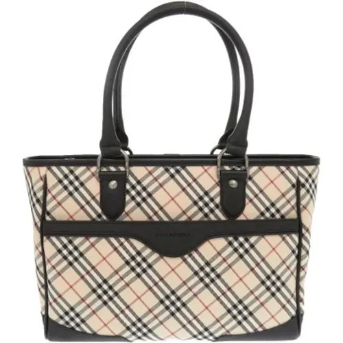 Pre-owned Canvas handbags , female, Sizes: ONE SIZE - Burberry Vintage - Modalova