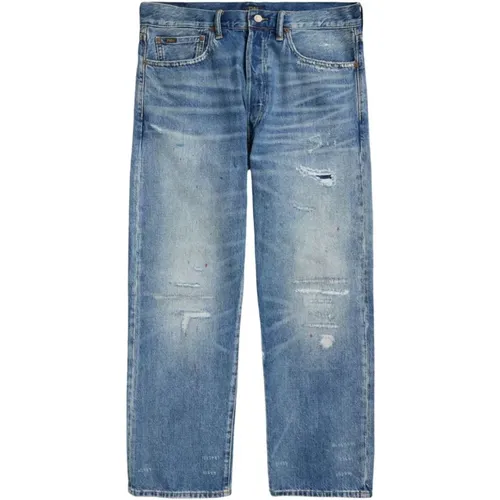 Verwaschene Indigo Jeans,Straight Jeans - Ralph Lauren - Modalova