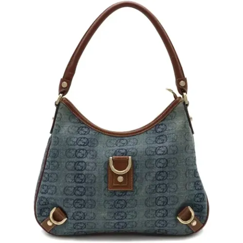 Pre-owned Leder schultertasche - Gucci Vintage - Modalova