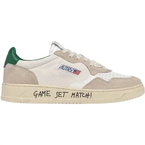 Suede Game Set Match Sneakers , male, Sizes: 11 UK, 8 UK - Autry - Modalova