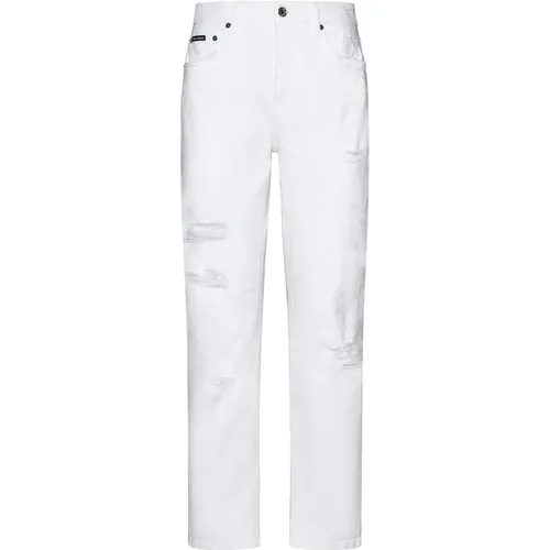 Klassische 5-Pocket-Jeans , Damen, Größe: 2XS - Dolce & Gabbana - Modalova