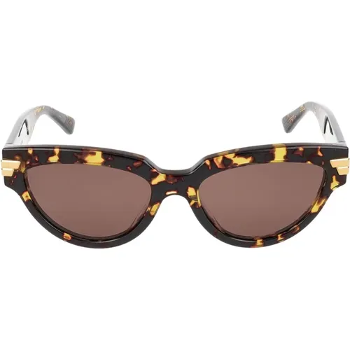 Stylische Sonnenbrille Bv1035S , Damen, Größe: 55 MM - Bottega Veneta - Modalova