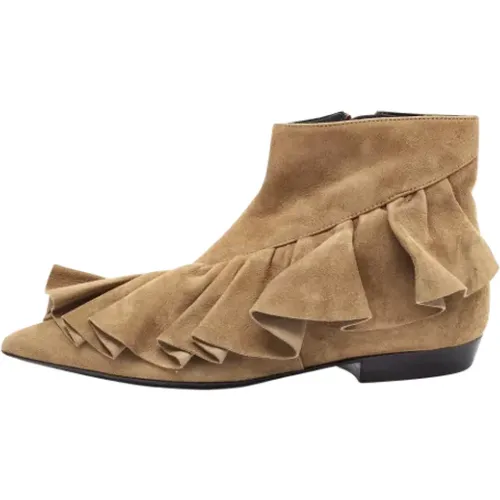 Pre-owned Suede boots , female, Sizes: 3 UK - JW Anderson Pre-owned - Modalova