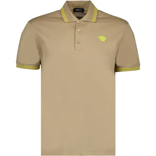 Medusa Polo Shirt Classic Design , male, Sizes: S, M - Versace - Modalova