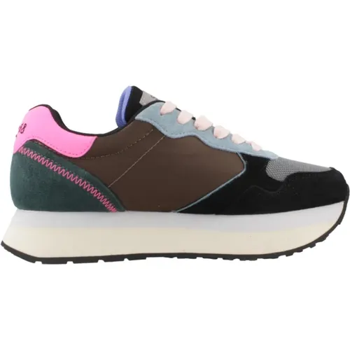 Sportliche Scpz43219 Sneakers , Damen, Größe: 40 EU - Sun68 - Modalova