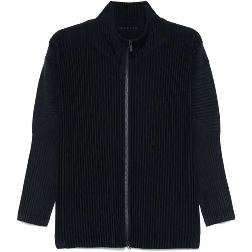 Pleated Sweater High Neck , male, Sizes: L, XL - Issey Miyake - Modalova