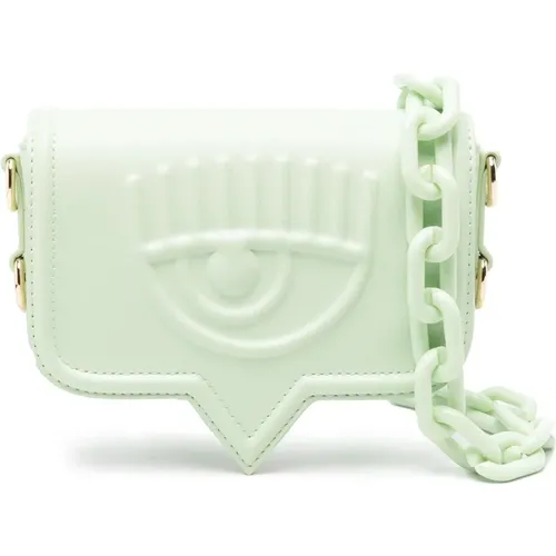 Paradise Eyelike Shoulder Bag , female, Sizes: ONE SIZE - Chiara Ferragni Collection - Modalova