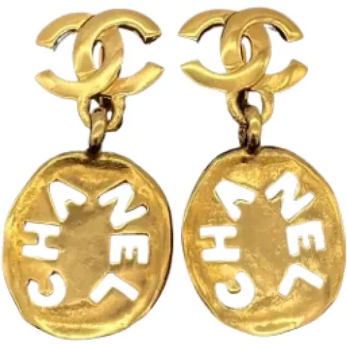 Pre-owned Metal chanel-jewelry , female, Sizes: ONE SIZE - Chanel Vintage - Modalova